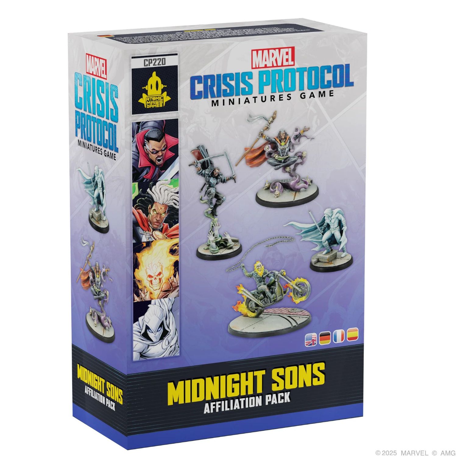 Marvel Crisis Protocol Midnight Sons Affiliation Pack